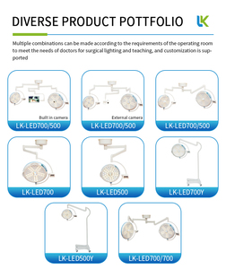 पशु चिकित्सा के नेतृत्व वाली सर्जिकल लाइट इलेक्ट्रिक छत, पशु चिकित्सा संचालन और छाया दीपक - Product Image 6