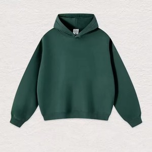 Felpa da <span class=keywords><strong>Uomo</strong></span> Oversize alla Moda in Cotone, Comoda e Morbida, Semplice Felpa con Cappuccio - Product Image 3