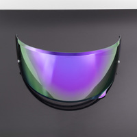 Visière de remplacement HJ38 compatible avec les casques intégraux HJC I71 I11 F71, résistante à la pluie et aux UV, en polycarbonate, accessoires pour moto