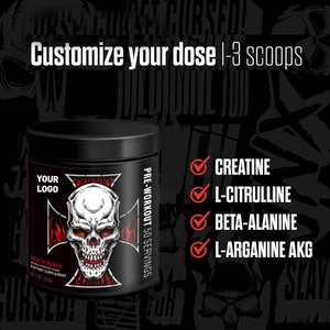 Suplemento Personalizado Pre-Entrenamiento con Creatina Monohidrato en Polvo, Proteína de Suero, BCAA, Ganador de <span class=keywords><strong>Masa</strong></span> Muscular, Bebida Energética para Gimnasio, Aumento de Peso Muscular - Product Image 5