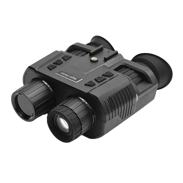 Hands-free NVG Scope with Helmet Mount Infrared Long Range 3D Night Vision Binoculars Camera Metal 4x7x10