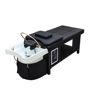 Sillón de Lavacabezas Desmontable y Plegable para Salón de Belleza Tailandés, con Función de Spa para Cabeza, Pies, Pestañas y Tratamientos Faciales, con Circulación de Agua y Vapor - Product Image 6