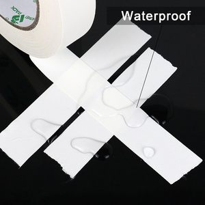 Ruban adhésif gaffer blanc mat non réfléchissant 1 pouce x 30 yards, sans résidu, déchirable à la main, pour l'étiquetage et la réparation de conduites - Product Image 4
