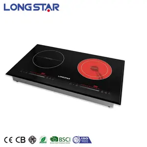 Vietnam hot sale product double induction cooker double induction cooker ceramic plate