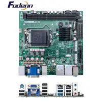 Fodenn 4G/WIFI USB3.0 RS422/485 H81 DDR3 LGA1150 אינטל Haswell I3/I5/I7 מעבד שולחן עבודה X86 מיני ITX תעשייתי האם