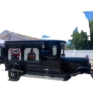 Limousine antique avec moteur 5KW Chariot de transport de cercueil rétro Corbillard funéraire - Product Image 2