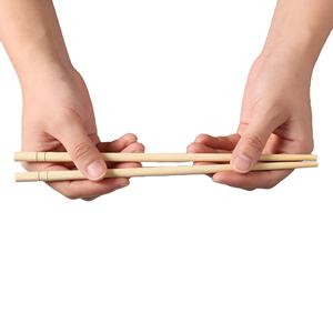 Baguettes jetables en bambou rondes pour <span class=keywords><strong>sushi</strong></span>, ramen, <span class=keywords><strong>restaurant</strong></span>, à emporter, fête, camping, usage quotidien, vente directe d'usine - Product Image 2