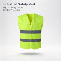 Gilet réfléchissant de sécurité routière Langshuo, vêtement de signalisation haute visibilité pour la protection des travailleurs routiers