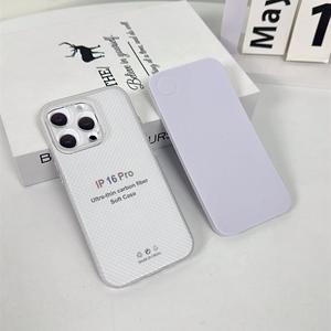 เข้ากันได้กับ Apple 17 AIR PRO MAX เคสโทรศัพท์บางเฉียบแบบ<span class=keywords><strong>คาร์บอน</strong></span>ไฟเบอร์13 14 15 16แบบนิ่ม - Product Image 4