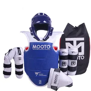 Équipement de protection du corps, Logo personnalisé, équipement Sanda, protège-poitrine, Taekwondo, équipement de protection des Arts martiaux