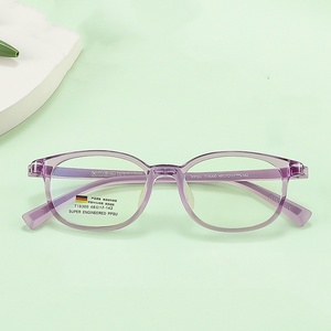 Nouvel arrivage de lunettes de soleil pour enfants TR90 en acétate bleu uni/noir lunettes optiques en forme de diamant Prescriptions lunettes pour enfants - Product Image 6