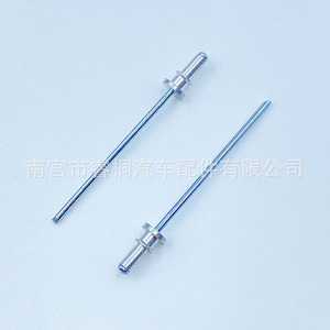 Remache ciego de cabeza avellanada abierta Shuangxuan 3x7.5mm de acero para uso general - Product Image 2