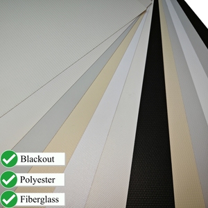 Sản xuất bán buôn 30% Polyester + 70% <span class=keywords><strong>PVC</strong></span> Màn Mặt trời màn Con lăn Shades cửa sổ Kem chống nắng mù vải cho người khiếm thị - Product Image 4