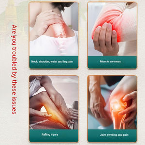 Patch de l'os du tigre thaïlandais Sept Trésors Grande Muraille Plâtre chinois Modèle BCJB-017 10x10cm Soulage les muscles du cou, des épaules, de la taille et des jambes - Product Image 3