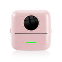 Imprimante Photo Mini Sans Fil Multifonction, Imprimante Thermique Bluetooth Portable pour Téléphone Mobile