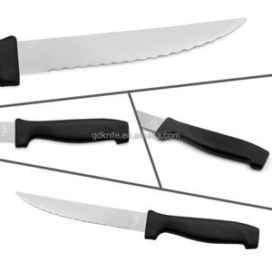 6 adet mutfak çatal sofra bıçağı paslanmaz çelik tırtıklı mızrak noktası bıçak biftek bıçağı seti - Product Image 3