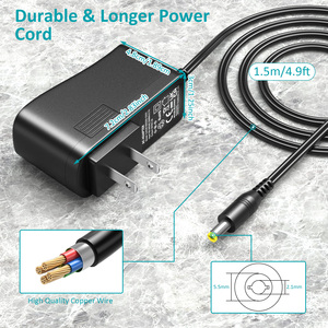 36W Universal <b>Switching</b> Power Adapter 18V 2A Multi <b>Plug</b> DC Charger <b>with</b> 10 Connectors for Electronics Devices - Product Image 3