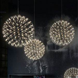 Lampe Suspendue en Métal Marocain Design Intérieur Décoratif Sphère Vertige Cuisine <span class=keywords><strong>Restaurant</strong></span> Led Moderne Cage Boule Suspension - Product Image 3