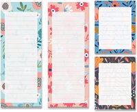 Bloc-notes magnétique pour réfrigérateur, design moderne personnalisé, avec notes autocollantes écologiques et imperméables et stylo