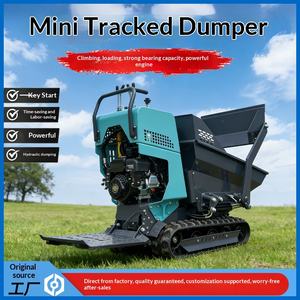 รถดัมพ์ขนส่งแร่ขนาดเล็ก รถดัมพ์สำหรับงานก่อสร้างในสวนผลไม้และฟาร์ม - Product Image 1