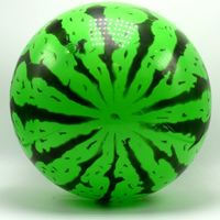 Balles de jeu pour piscine et plage, jouets d'été pour enfants, boule de plage gonflable, pastèque, 22cm