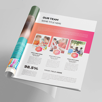 Brochure / Catalogue / Magazine / Livret / Carton imprimés sur mesure, professionnels, à faible coût, avec impression numérique et parfumée