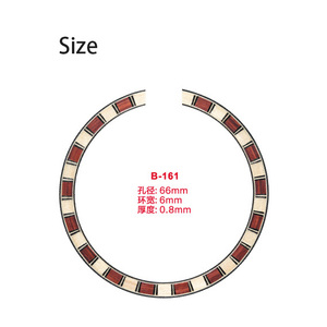 B-161 66*6*0.8mm bois décalcomanie incrustation son trou <span class=keywords><strong>guitare</strong></span> décalcomanies ukulélé Rosette <span class=keywords><strong>pour</strong></span> ukulélé accessoires - Product Image 2