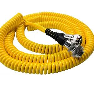 Sistema de nivelación de pavimentadora de asfalto caliente 7pins-7holes 2M <span class=keywords><strong>PN</strong></span>. Cable controlador 12793863 - Product Image 1