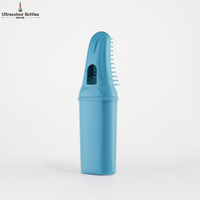 Flacon applicateur Ergo Dye Comb 240 ml – Conception ergonomique avec pompe pulvérisatrice en PP et estampage à chaud pour une application simplifiée de la teinture capillaire