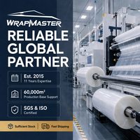 WrapMaster 1.52*15m Lubrizol Mate Gris Battleship TPU Película Protectora de Pintura PPF Antiamarilleo Vinilo para Coche de Color Precio de Fábrica