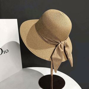 Nuevo Diseño de Sombrero de Sol con Visera de Papel para Mujer, para Viajes de Verano, Vacaciones, Playa, con Cinta, para Esquí y Ciclismo al Aire Libre - Product Image 6