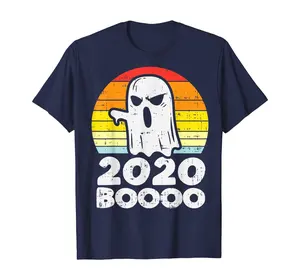 Camiseta 2022 boo polegares para baixo fantasma é boo folha de halloween