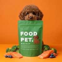 Sacs personnalisés refermables et résistants à l'humidité pour aliments secs pour animaux de compagnie (chats et chiens) – 1 kg, 10 kg – en Mylar