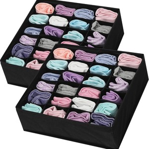 Ngăn kéo vải lưu trữ đồ lót vớ lưu trữ đồ lót Divider hộ gia đình công suất lớn tổ chức hộp - Product Image 3
