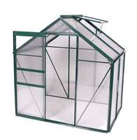 Serre de jardin en aluminium robuste, facile à assembler, pour la culture des plantes en extérieur et en intérieur