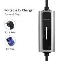 BOULT P01 Chargeur de voiture électrique portable de haute qualité 16A/32A 3,5kW/7kW avec écran LCD Type2/Type1 Utilisation domestique 220V Certifié CE