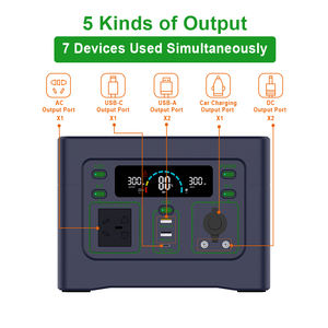 הוריקן חירום חירום חיצוני קמפינג 288wh lifepo4 סוללה גיבוי בנק 90000mah תחנת כוח ניידת - Product Image 2