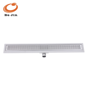 Sanitaryware Linear Drain for <strong>Bathroom</strong> Renovation <strong>Parts</strong> and <strong>Accessories</strong> Horizontal BJ-LSF-G003 - Product Image 3