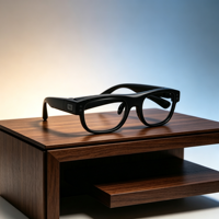 Lunettes d'interprétation IA confortables et ultralégères en alliage de magnésium, traduction vocale mains libres, lunettes intelligentes pour la communication quotidienne