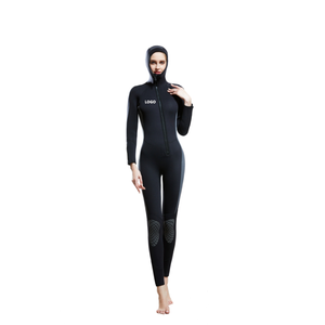 Roupa de Mergulho Personalizada Barata de 5mm à Prova de Vento com Zíper Frontal para Surf e Mergulho com Capuz em Neoprene - Product Image 2