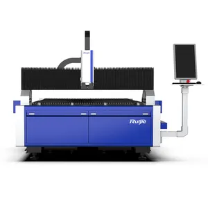 Ruijie 1530 harga grosir mesin pemotong Laser serat baja karbon Cnc 2000W