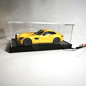 Wholesale Modern Custom LED Light 1/18 Acrylic Car <b>Models</b> Display Rack with Black Base for & Outdoor Use - Product Image 3