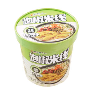 บะหมี่กึ่งสำเร็จรูปรสเผ็ดเปรี้ยวพริกป่า บรรจุกล่อง ขายส่ง น้ำหนัก 128 กรัม*6 - Product Image 1