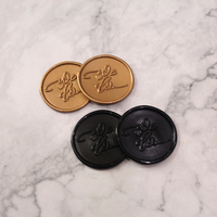 Prix de gros Sceau de cire de couleur personnalisée Vente directe d'usine Taille et design personnalisés Logo pour faire-part de mariage