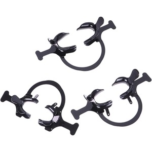 Juego de 6 Retractores Bucales Intraorales en Forma de C, Abridor de Labios y Mejillas, Doble Cabeza, Ortodoncia, 3 Tamaños - Product Image 6