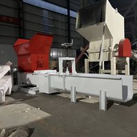 Compacteur vertical hydraulique pour le broyage de la mousse, machine de recyclage des déchets en plastique EPS