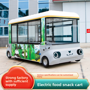 Multi Function Four Wheel <b>Electric</b> Food Car Excellent For Outdoor Stall Selling All Kinds Of Drinks And Snacks - Product Image 6