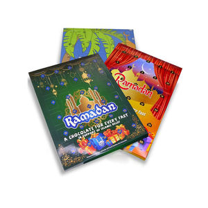 <span class=keywords><strong>Calendrier</strong></span> <span class=keywords><strong>de</strong></span> <span class=keywords><strong>l</strong></span>'<span class=keywords><strong>Avent</strong></span> Personnalisé 30 Jours en Papier Eid Mubarak Ramadan, Boîte Cadeau sans Chocolat - Product Image 1