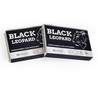 Suppléments bleus en boîte en gros échantillon gratuit de pilules de capsules à base de plantes pour hommes