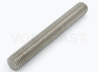 Zinc Coated Steel Metric Stud Bolt M14-M36 Right Hand Threaded Rod for General Industry Heavy Duty Applications